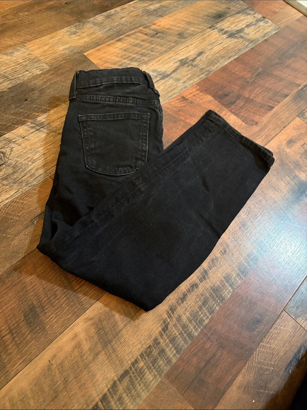 Old Navy Kids Straight Jeans — Black